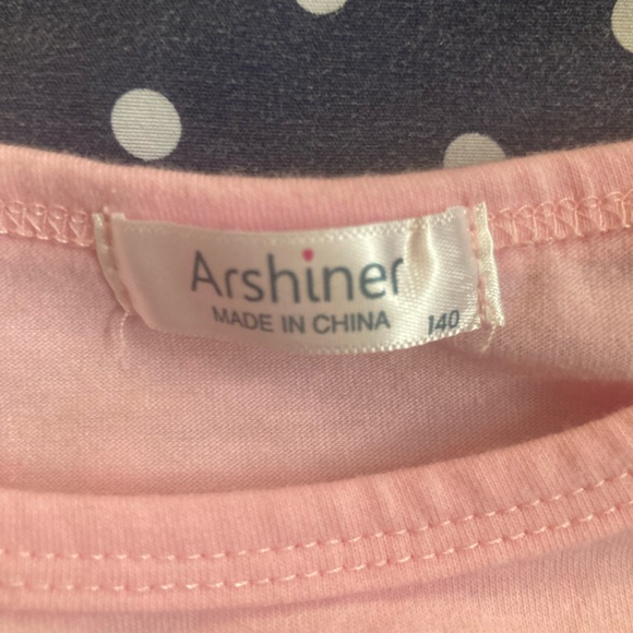 Girls’ Outfit Set: Pink top with floral shorts and pants - Picture 3 of 12